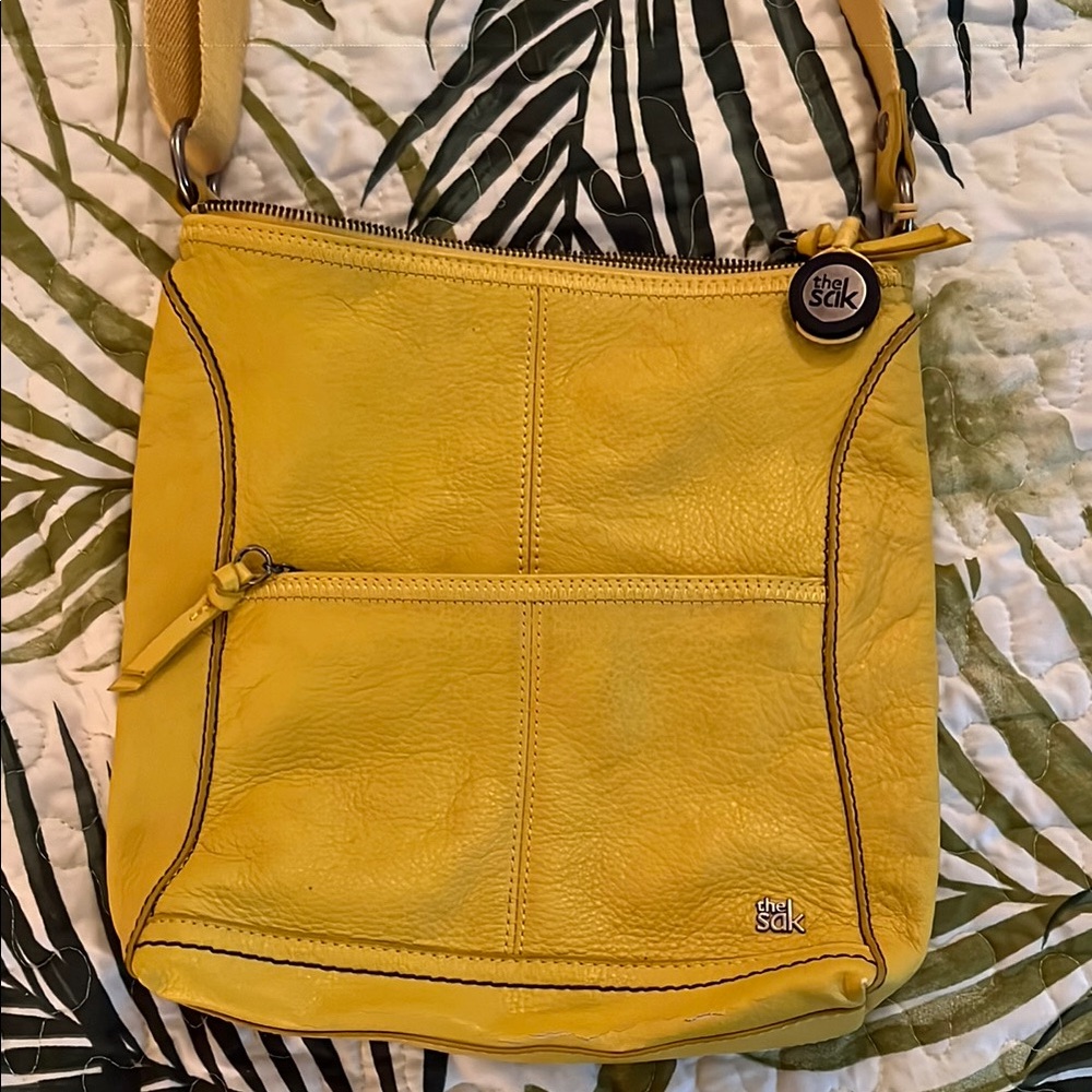 The Sak Mustard Yellow Crossbody Bag